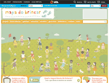 Tablet Screenshot of mapadobrincar.folha.com.br