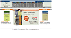 Desktop Screenshot of escritores.folha.com.br