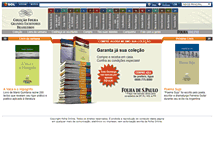 Tablet Screenshot of escritores.folha.com.br