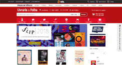 Desktop Screenshot of livraria.folha.com.br