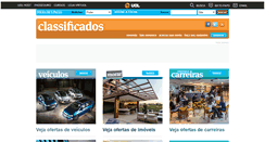 Desktop Screenshot of classificados1.folha.com.br