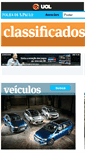 Mobile Screenshot of classificados1.folha.com.br